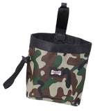 Maxbell Pet Dog Training Treat Snack Bag Feed Bait Pouch Poop Bags Dispenser Green