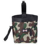 Maxbell Pet Dog Training Treat Snack Bag Feed Bait Pouch Poop Bags Dispenser Green