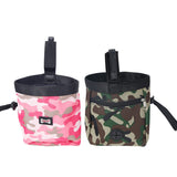 Maxbell Pet Dog Training Treat Snack Bag Feed Bait Pouch Poop Bags Dispenser Green