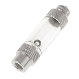 Maxbell Aluminium Aquarium Inline CO2 Bubble Counter with check valve Single Head