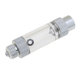 Maxbell Aluminium Aquarium Inline CO2 Bubble Counter with check valve Single Head
