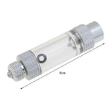 Maxbell Aluminium Aquarium Inline CO2 Bubble Counter with check valve Single Head