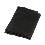 Maxbell Solid Color Satin Silk Bedding Duvet Cover Set , King Size Bed Black
