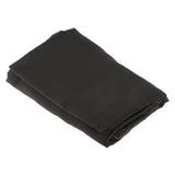 Maxbell Solid Color Satin Silk Bedding Duvet Cover Set , King Size Bed Black