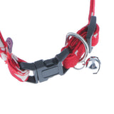 Maxbell Spots Decorating Pet Dog Necktie Collar Leash with Nail Catcher Red S