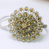 Maxbell Magnetic Crystal Curtain Clip Tiebacks Tie Backs Buckle Luxury  Golden