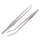 Maxbell Stainless Steel Aquarium Live Tank Plant Tweezer  38cm Curved Head
