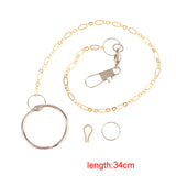 Maxbell Creative Parrot Foot Metal Fission Chain for Birds Cockatiels Peony 04 04