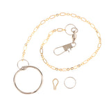 Maxbell Creative Parrot Foot Metal Fission Chain for Birds Cockatiels Peony 04 04