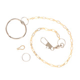 Maxbell Creative Parrot Foot Metal Fission Chain for Birds Cockatiels Peony 04 04