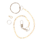 Maxbell Creative Parrot Foot Metal Fission Chain for Birds Cockatiels Peony 04 04