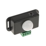 Maxbell Automatic Infrared PIR Motion Sensor Switch Motion Detector DC12-24V Black