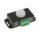 Maxbell Automatic Infrared PIR Motion Sensor Switch Motion Detector DC12-24V Black