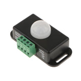 Maxbell Automatic Infrared PIR Motion Sensor Switch Motion Detector DC12-24V Black