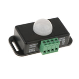 Maxbell Automatic Infrared PIR Motion Sensor Switch Motion Detector DC12-24V Black