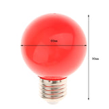 Maxbell 5W LED Light Bulb E27 Screw Base Party Holiday Home Decor Bulb 110-240V Red