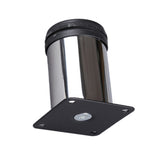 Maxbell Stainless Steel Adjustable Round Furniture Legs Wardrobe Sofa Legs 50x100mm