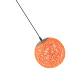 Maxbell Rattan Wicker Woven Ball Globe Ceiling Pendant Light Lamp Shade 20cm orange