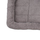 Maxbell Super Soft Washable Pet Cat Dog Cushion Sleeper Mat Warm House Pad L Grey
