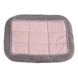 Maxbell Super Soft Washable Pet Cat Dog Cushion Sleeper Mat Warm House Pad L Grey