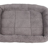 Maxbell Super Soft Washable Pet Cat Dog Cushion Sleeper Mat Warm House Pad L Grey