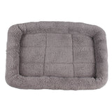 Maxbell Super Soft Washable Pet Cat Dog Cushion Sleeper Mat Warm House Pad L Grey