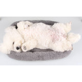 Maxbell Super Soft Washable Pet Cat Dog Cushion Sleeper Mat Warm House Pad L Grey