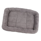 Maxbell Super Soft Washable Pet Cat Dog Cushion Sleeper Mat Warm House Pad L Grey