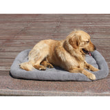 Maxbell Super Soft Washable Pet Cat Dog Cushion Sleeper Mat Warm House Pad L Grey