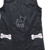 Maxbell Waterproof Pet Dog Grooming Apron Professional Groomer Apron with Pocket L