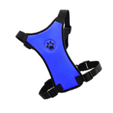 Maxbell Breathable Mesh Pet Cat Dog Harness Leash Set for Pet Puppy Vest S Blue