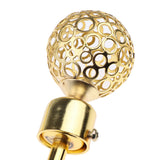 Maxbell Fashionable Hollowed-Out Design U Shape Curtain Tieback Hook Gold