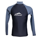 Maxbell Mens Anti UV Long Sleeve Rash Guard Wetsuit Top Surfing Swimming Diving 3XL