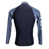 Maxbell Mens Anti UV Long Sleeve Rash Guard Wetsuit Top Surfing Swimming Diving 3XL