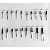 Maxbell 12 Pieces M4 Aluminum Pop Rivets Blind Rivets Dome Head Open End M4 x 20