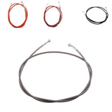 Maxbell Brake Clutch Throttle Cable Oil Hose Line Pipe Fit for Motorcycle Silver