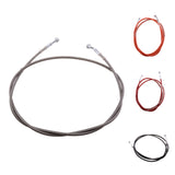 Maxbell Brake Clutch Throttle Cable Oil Hose Line Pipe Fit for Motorcycle Silver