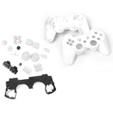 Maxbell Full Housing Shell Case Button Kit for Sony PlayStation3 PS3 Wireless Controller - White