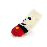 Maxbell Smile Bear Pattern Pet Dog Puppy Cat Non-slip Socks with Cute Paw Prints S