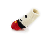Maxbell Smile Bear Pattern Pet Dog Puppy Cat Non-slip Socks with Cute Paw Prints S