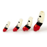 Maxbell Smile Bear Pattern Pet Dog Puppy Cat Non-slip Socks with Cute Paw Prints S