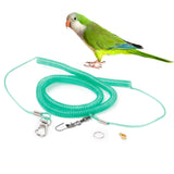 Maxbell Parrot Bird Leash Kits Anti-bite Flying Training Rope for Cockatiel - Random Color