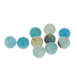 Maxbell 12mm Fire Agate Round Balls Gemstone 10 Beads