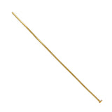 Maxbell 50pcs Gold Plated Flat Head Headpins - 2inch