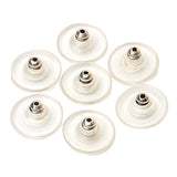 Maxbell 50 Pcs Earrings Backs Clutch With Plastic Pad