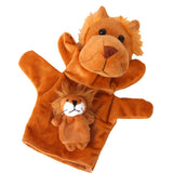 Maxbell Coffee Lion Hand Puppet Finger Puppet