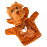 Maxbell Coffee Lion Hand Puppet Finger Puppet