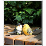 Maxbell Pair Rural Garden Decor Desk Decor Emulation Bird Christmas Gift