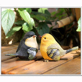 Maxbell Pair Rural Garden Decor Desk Decor Emulation Bird Christmas Gift