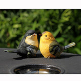Maxbell Pair Rural Garden Decor Desk Decor Emulation Bird Christmas Gift